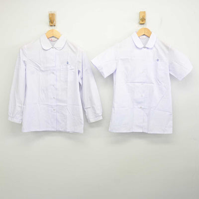 【中古】栃木県 上河内中学校 女子制服 2点 (シャツ) sf059515