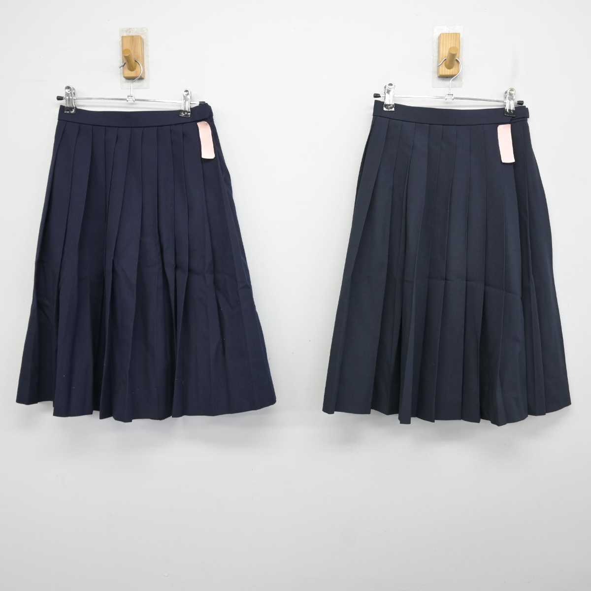 【中古】岡山県 美作市立作東中学校 女子制服 4点 (セーラー服・スカート) sf059528