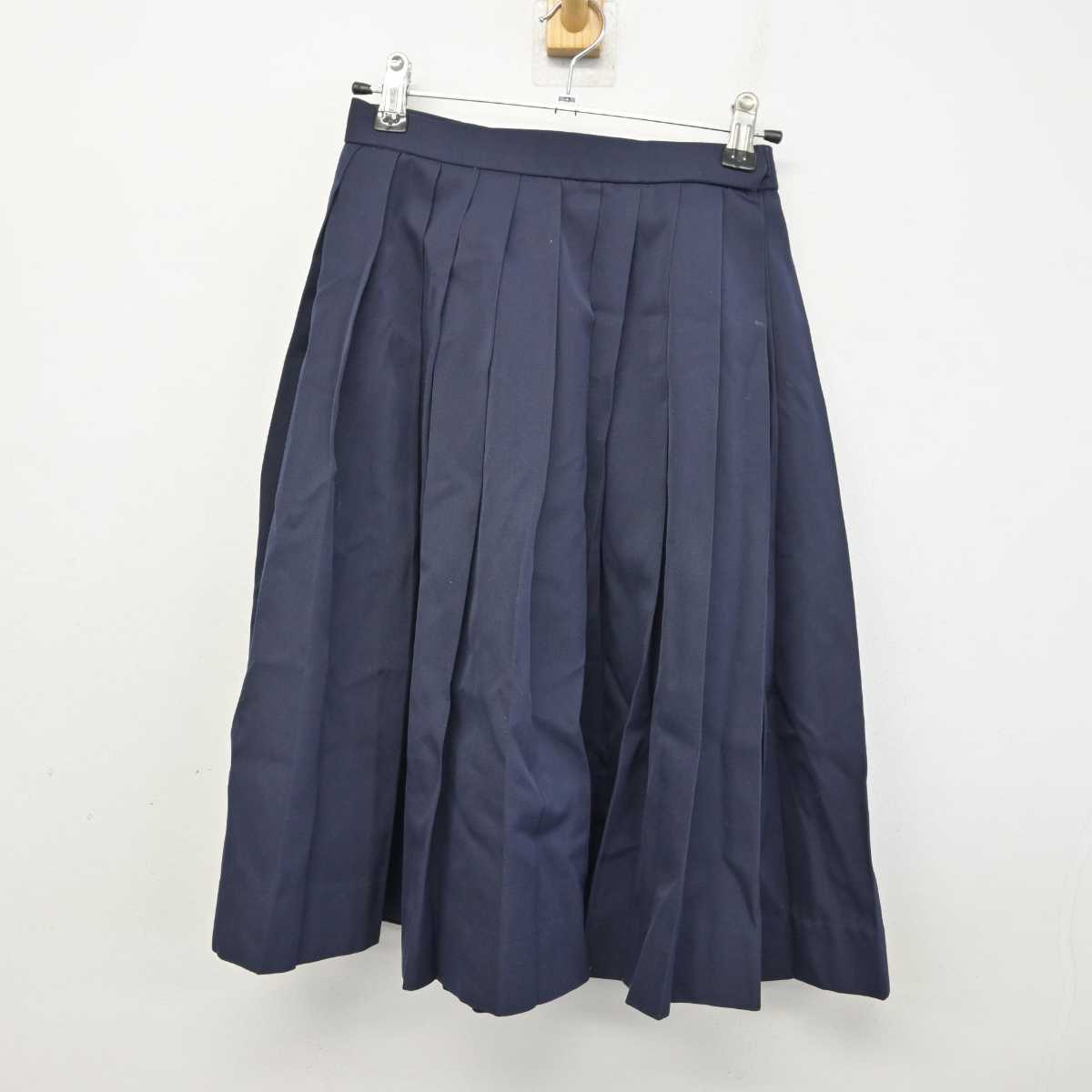 【中古】広島県 横路中学校 女子制服 2点 (ブレザー・スカート) sf059529