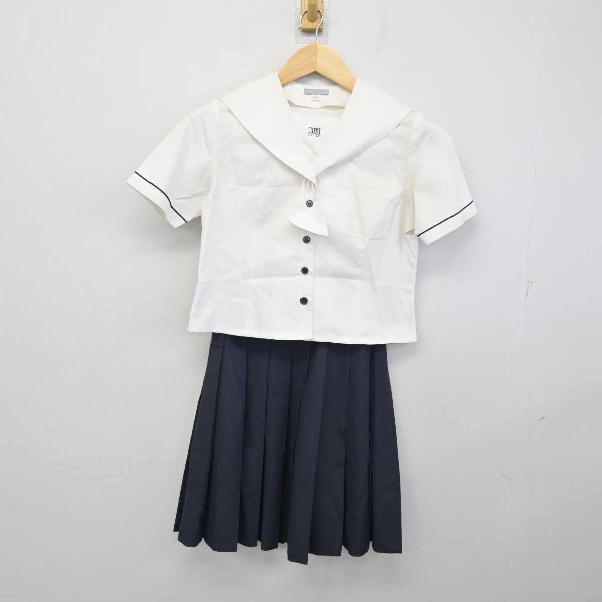 【中古】東京都 板橋有徳高等学校/旧制服 女子制服 2点 (セーラー服・スカート) sf059538