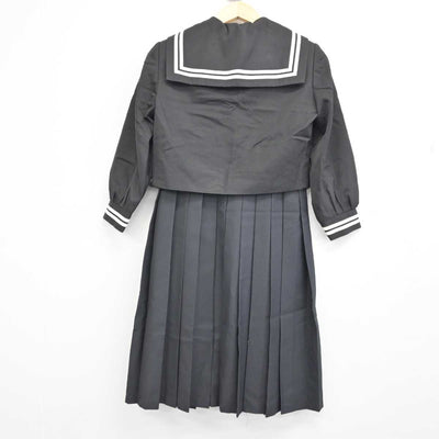 【中古】熊本県 長洲町立長洲中学校 女子制服 2点 (セーラー服・ジャンパースカート) sf059569