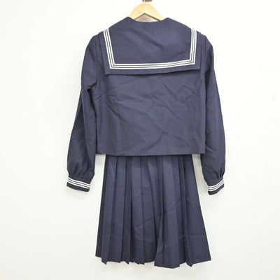 【中古】岡山県 郷内中学校/旧制服 女子制服 3点 (セーラー服・スカート) sf059574