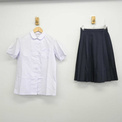 【中古】岡山県 郷内中学校/旧制服 女子制服 2点 (シャツ・スカート) sf059575