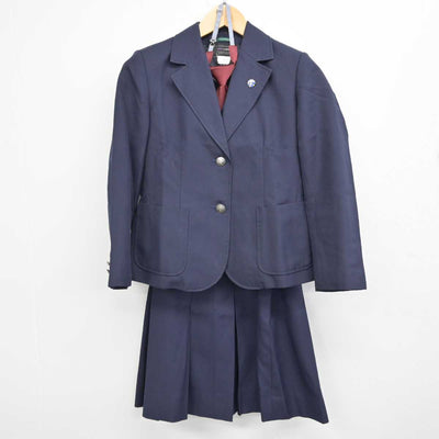 【中古】神奈川県 横浜市立今宿中学校 女子制服 5点 (ブレザー・ベスト・スカート) sf059581