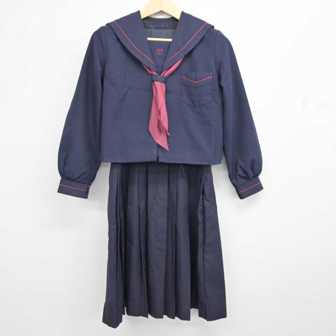 中古】鹿児島県 薩摩川内市立川内北中学校 女子制服 3点 (セーラー服・ジャンパースカート) sf059585 | 中古制服通販パレイド