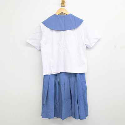 【中古】沖縄県 沖縄市立コザ中学校 女子制服 3点 (セーラー服・スカート) sf059589