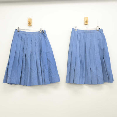 【中古】沖縄県 沖縄市立コザ中学校 女子制服 3点 (セーラー服・スカート) sf059589