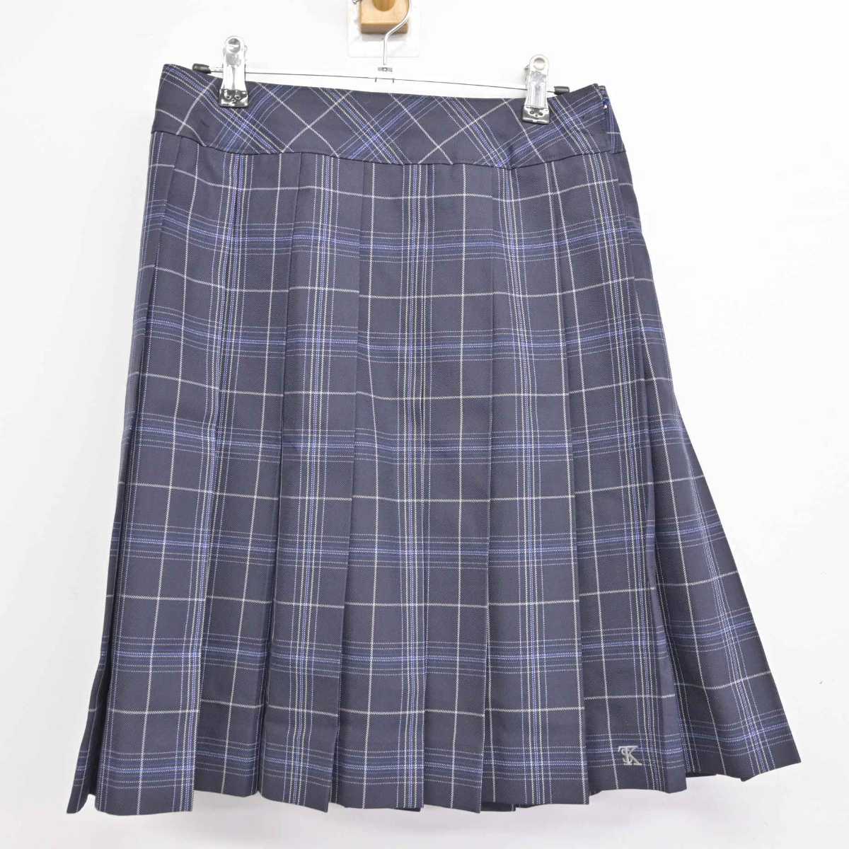 【中古】北海道 苫小牧総合経済高等学校 女子制服 5点 (ブレザー・シャツ・スカート) sf059594