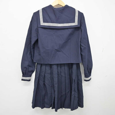 【中古】埼玉県 さいたま市立大谷中学校 女子制服 2点 (セーラー服・スカート) sf059604