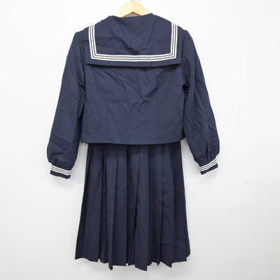 【中古】埼玉県 さいたま市立大谷中学校 女子制服 2点 (セーラー服・スカート) sf059605