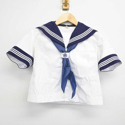 【中古】埼玉県 さいたま市立大谷中学校 女子制服 5点 (セーラー服・スカート) sf059607