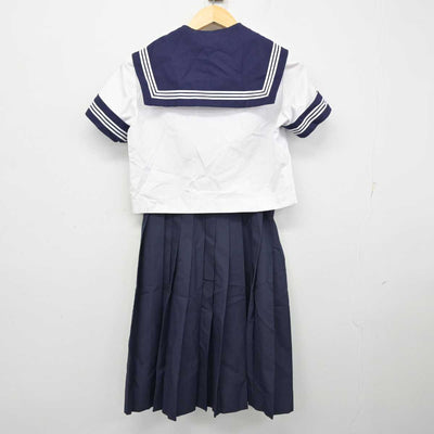 【中古】埼玉県 さいたま市立大谷中学校 女子制服 3点 (セーラー服・スカート) sf059608