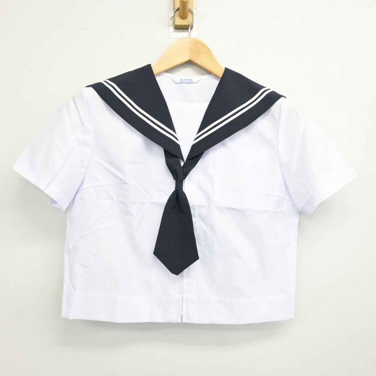 【中古】静岡県 沼津市立大岡中学校 女子制服 3点 (セーラー服) sf059615