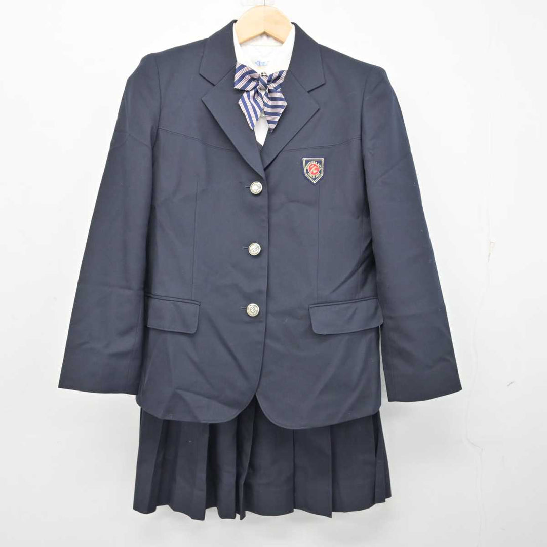 【中古】静岡県 静岡北高等学校 女子制服 5点 (ブレザー・ニット・シャツ・スカート) sf059616 | 中古制服通販パレイド