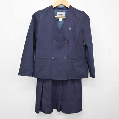 【中古】京都府 京都教育大学附属桃山中学校 女子制服 3点 (ブレザー・スカート) sf059620