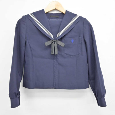 【中古】愛知県 名古屋市立桜台高等学校 女子制服 3点 (セーラー服・スカート) sf059621