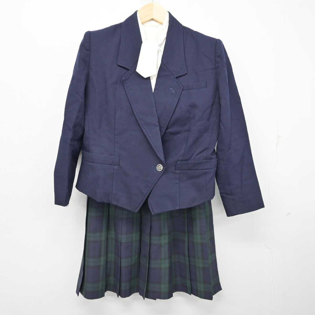 中古】福岡県 福岡講倫館高等学校/旧:西福岡高等学校 女子制服 3点