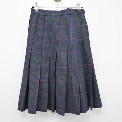 【中古】福岡県 筑紫中央高等学校 女子制服 4点 (ブレザー・ベスト・スカート) sf059643