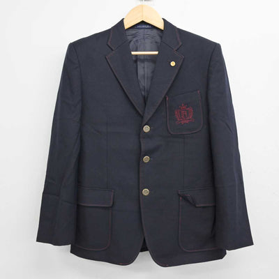 【中古】広島県 広陵高等学校 男子制服 5点 (ブレザー・ズボン・ズボン) sf059644