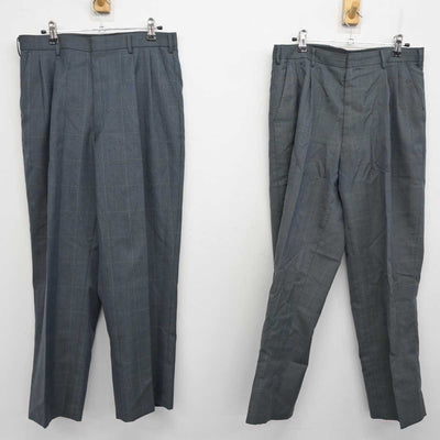 【中古】千葉県 柏井高等学校 男子制服 4点 (ブレザー・ズボン) sf059645