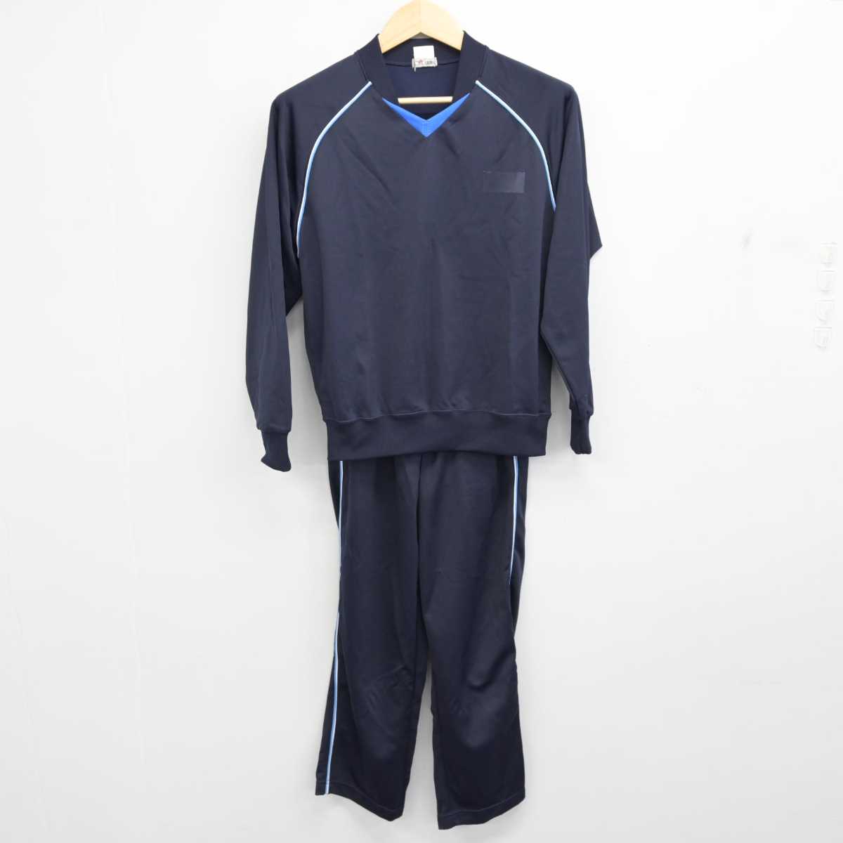 【中古】兵庫県 氷丘中学校 女子制服 2点 (体操服 上・ジャージ 下) sf059650