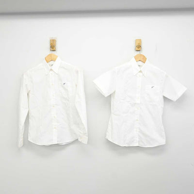 【中古】佐賀県 東明館中学校・高等学校 女子制服 2点 (シャツ・シャツ) sf059654