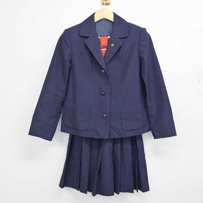 【中古】新潟県 新潟商業高等学校 女子制服 4点 (ブレザー・スカート) sf059656