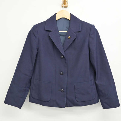 【中古】新潟県 新潟商業高等学校 女子制服 4点 (ブレザー・スカート) sf059656