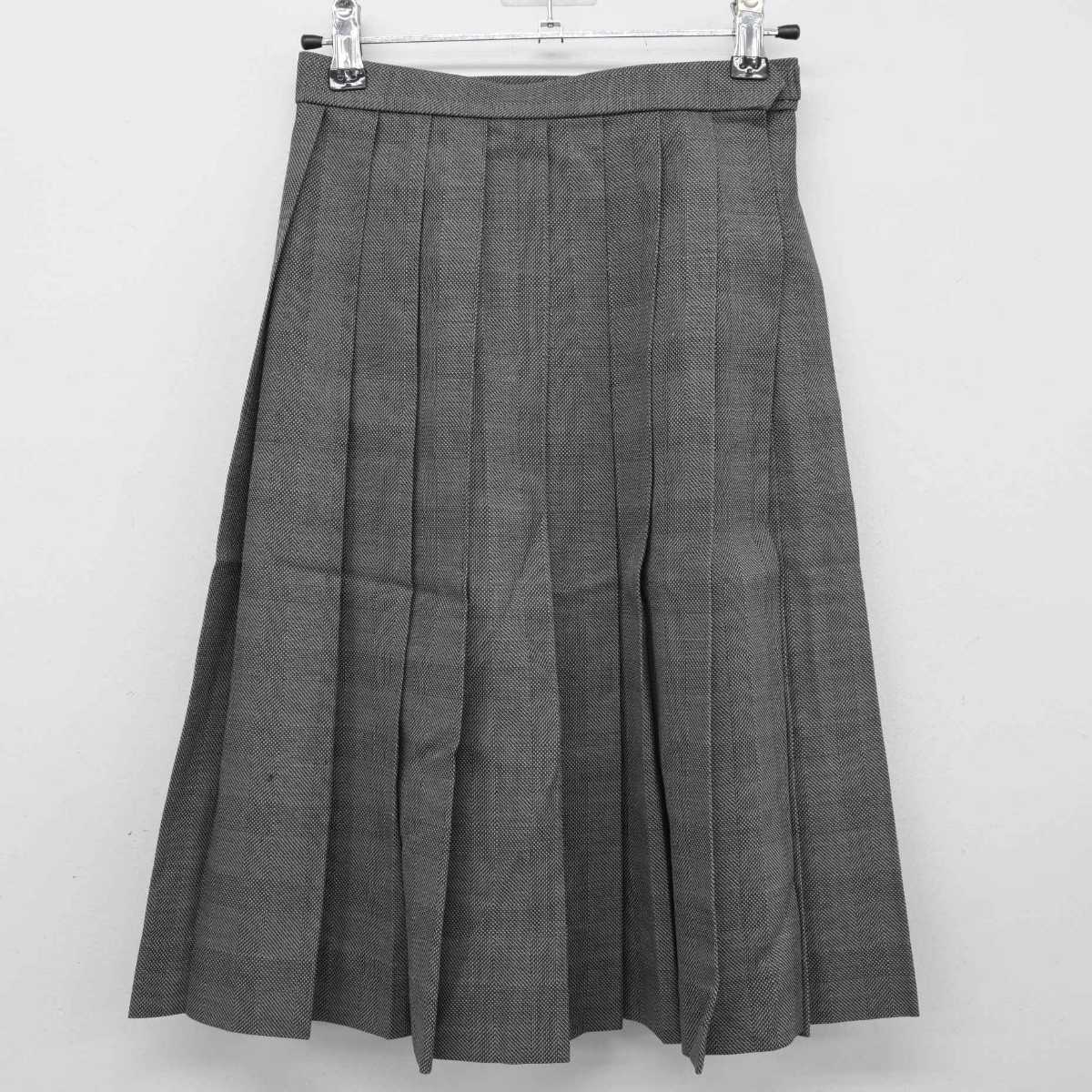 【中古】大阪府 小阪中学校 女子制服 2点 (シャツ・スカート) sf059679