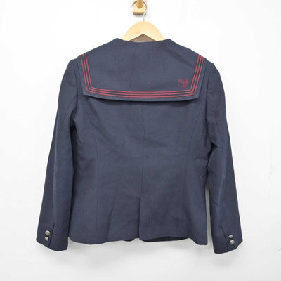 【中古】大阪府 早稲田摂陵高等学校 女子制服 3点 (セーラー服・スカート・スカート) sf059687