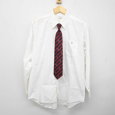 【中古】埼玉県 本庄東高等学校 男子制服 4点 (ブレザー・シャツ・ズボン) sf059690