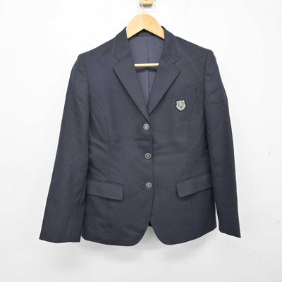 【中古】岐阜県 海津明誠高等学校 女子制服 3点 (ブレザー・スカート) sf059694