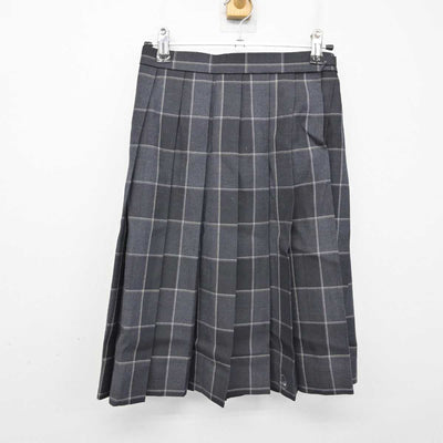 【中古】東京都 葛飾総合高等学校 女子制服 4点 (ブレザー・ニットベスト・スカート) sf059711