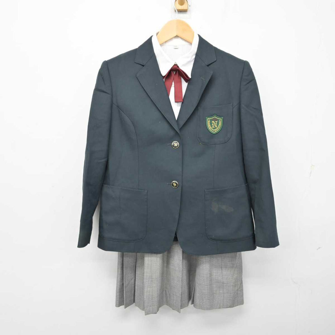 中古】福島県 勿来工業高等学校 女子制服 5点 (ブレザー・ニット・シャツ・スカート) sf059716 | 中古制服通販パレイド