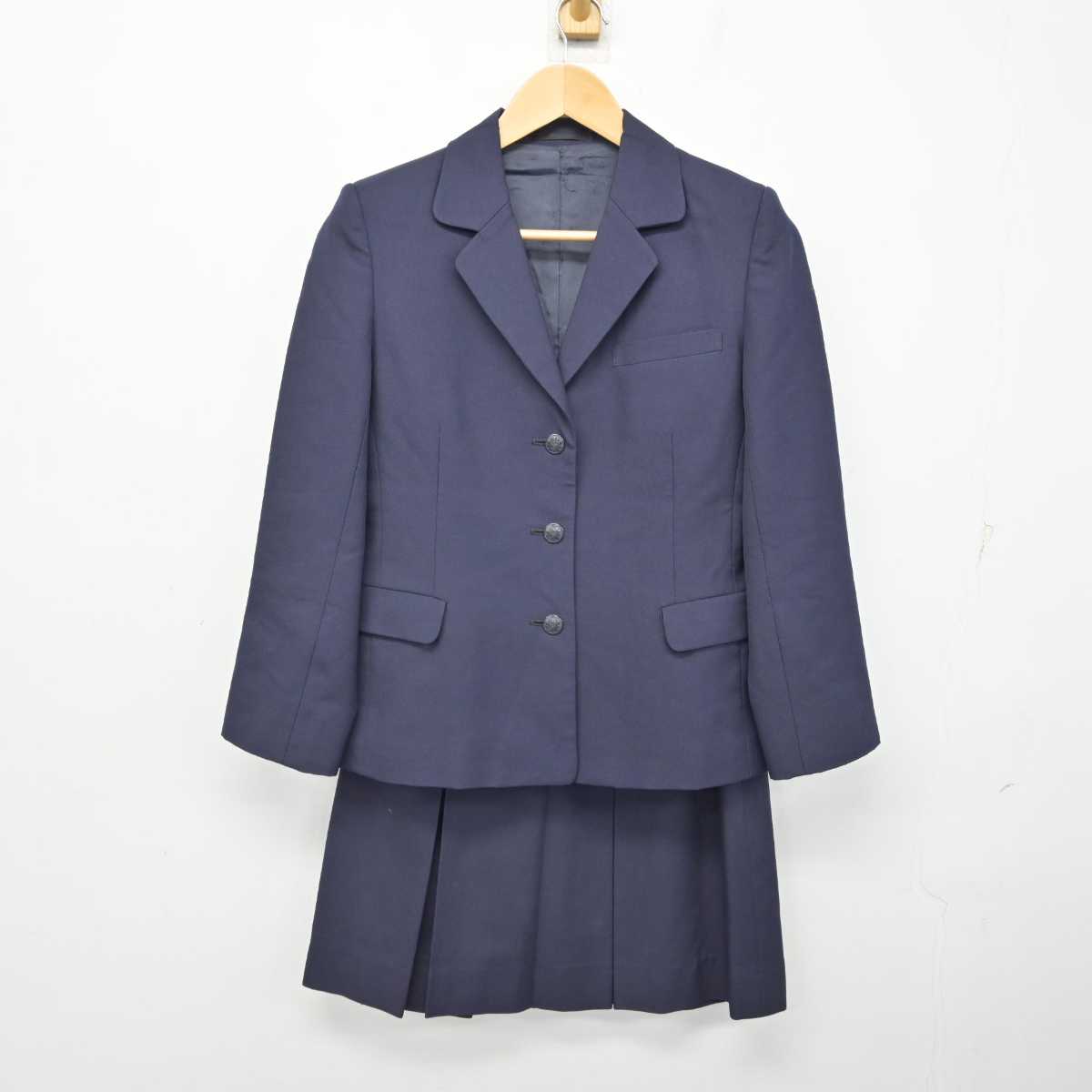 【中古】東京都 日比谷高等学校 女子制服 2点 (ブレザー・スカート) sf059720