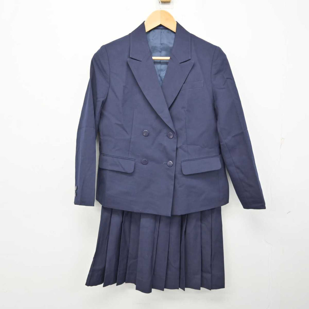 【中古】千葉県 船橋高等学校 女子制服 2点 (ブレザー・スカート) sf059726