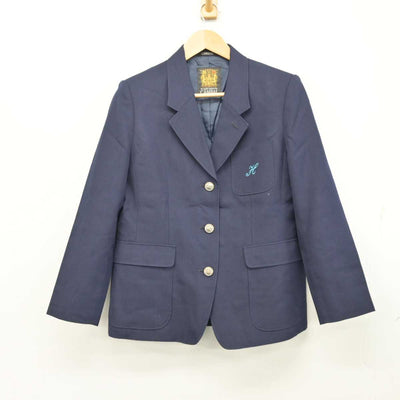 【中古】大阪府 平野中学校 女子制服 3点 (ブレザー・スカート) sf059734