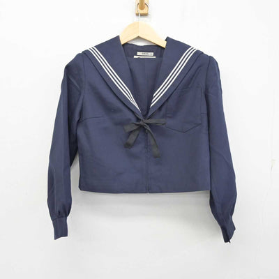 【中古】愛知県 祖父江中学校 女子制服 2点 (セーラー服) sf059735