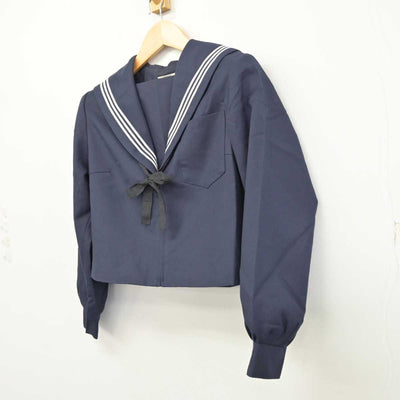 【中古】愛知県 祖父江中学校 女子制服 2点 (セーラー服) sf059735