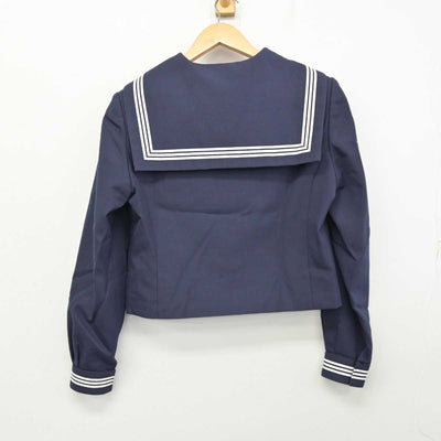 【中古】徳島県 城東中学校 女子制服 3点 (セーラー服・スカート) sf059740