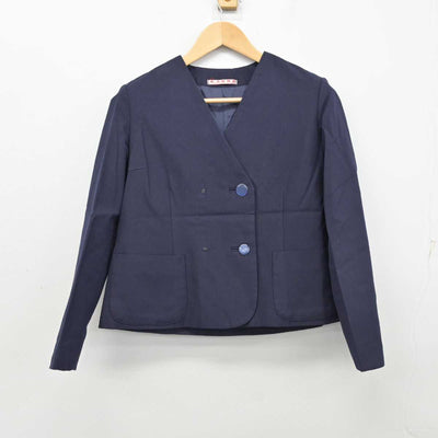 【中古】熊本県 錦ケ丘中学校 女子制服 3点 (ブレザー・スカート・スカート) sf059746