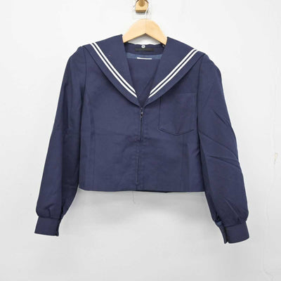 【中古】愛知県 大治中学校 女子制服 2点 (セーラー服・スカート) sf059758