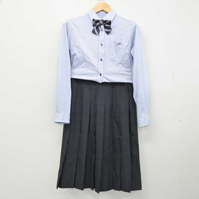 【中古】滋賀県 甲西高等学校 女子制服 4点 (ブレザー・シャツ・スカート) sf059767