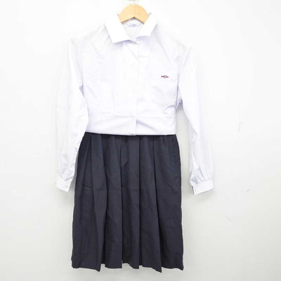 【中古】静岡県 静岡市立高等学校 女子制服 3点 (シャツ・シャツ・スカート) sf059775