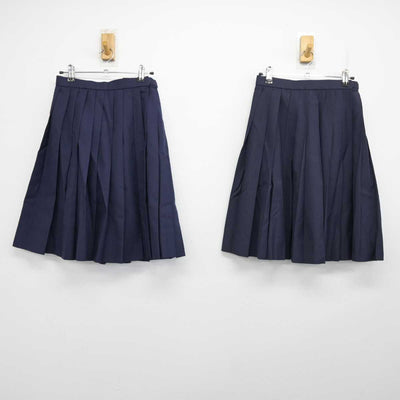 【中古】大阪府 茨木市立三島中学校 女子制服 4点 (セーラー服・スカート) sf059786