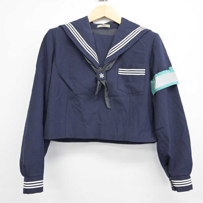 【中古】静岡県 伊東市立南中学校 女子制服 3点 (セーラー服・スカート) sf059788