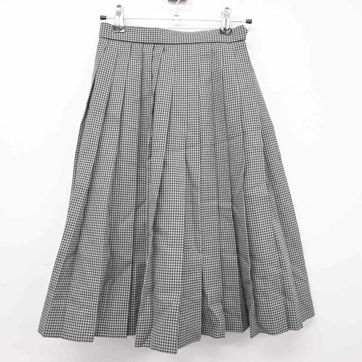 【中古】静岡県 熱海高等学校 女子制服 5点 (ブレザー・ニット・シャツ・スカート) sf059790