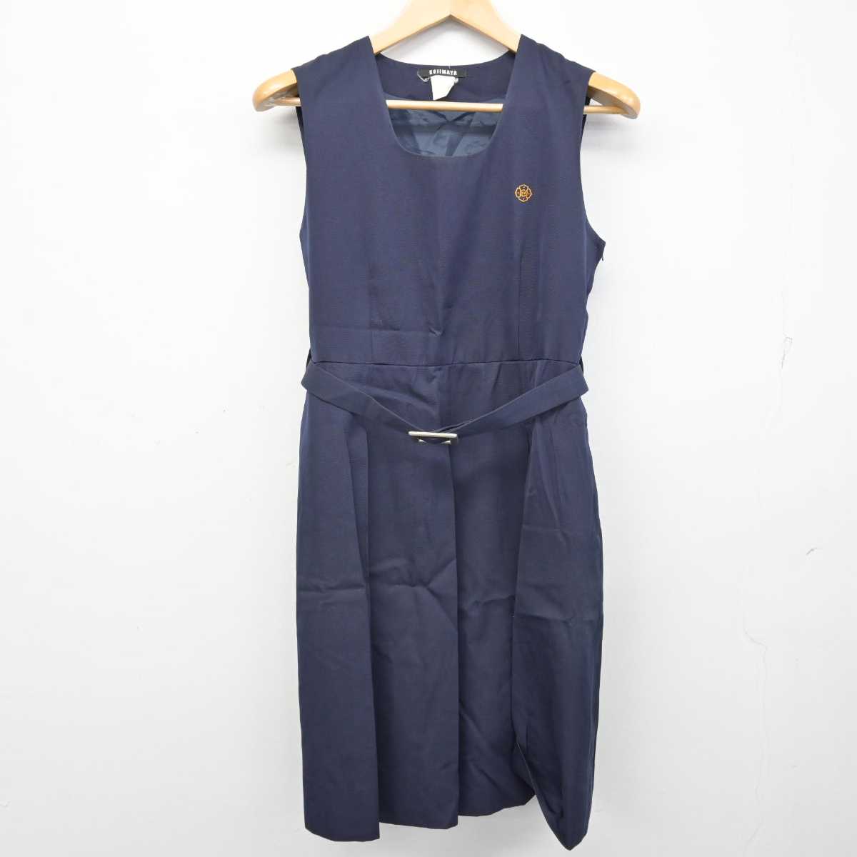 【中古】高知県 愛宕中学校 女子制服 2点 (ブレザー・ジャンパースカート) sf059795