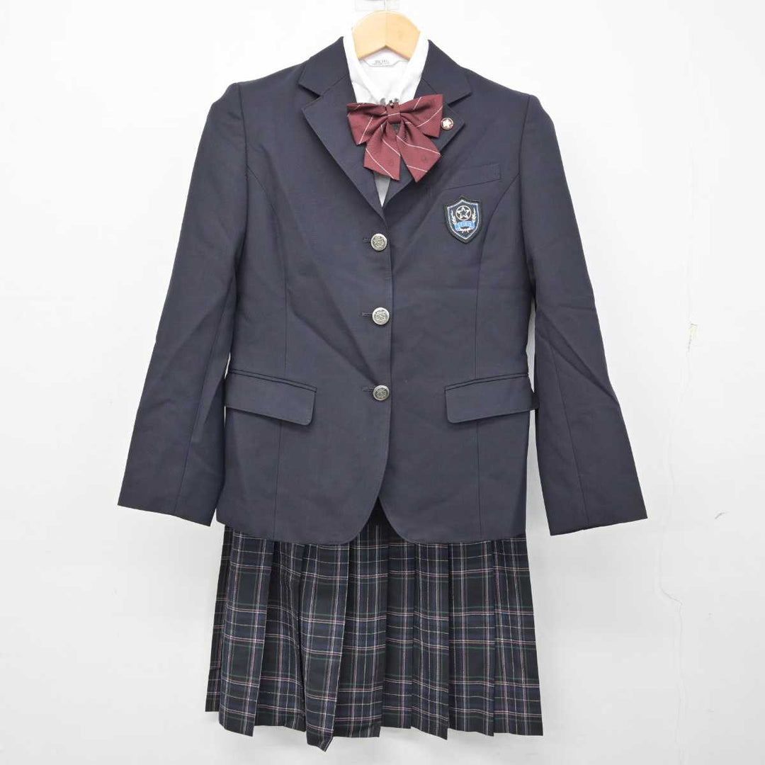 中古】福岡県 星琳高等学校 女子制服 6点 (ブレザー・ニット・シャツ・スカート) sf059801 | 中古制服通販パレイド