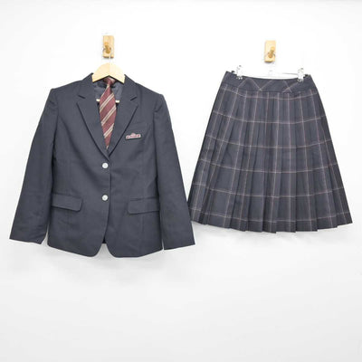 【中古】東京都 赤塚第一中学校 女子制服 3点 (ブレザー・スカート) sf059805